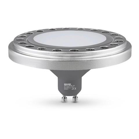 Ampoule LED AR111 GU10/12W/230V 4000K argent 120°