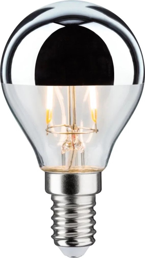 Ampoule LED avec calotte sphérique miroir CROWN E14/2,6W/230V 2700K - Paulmann 28663