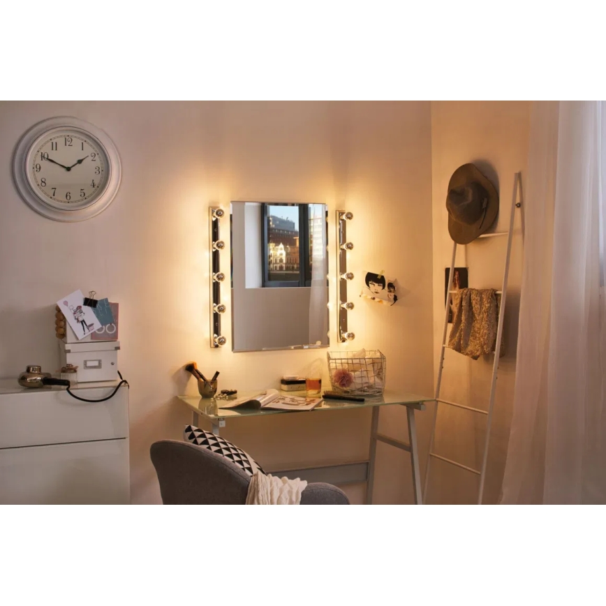 Ampoule LED avec calotte sphérique miroir CROWN E14/2,6W/230V 2700K - Paulmann 28663