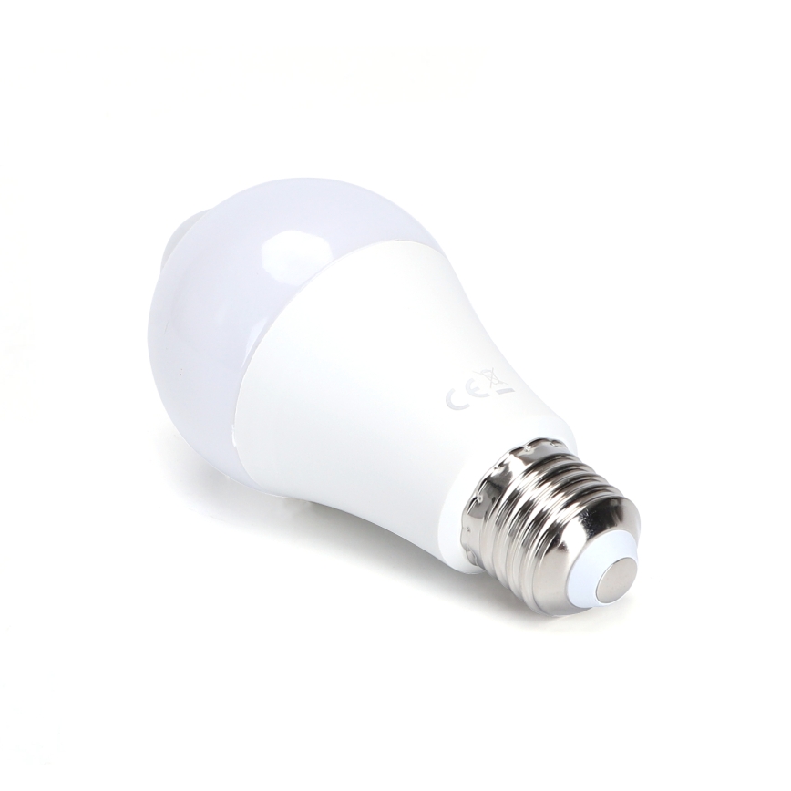 Ampoule LED avec capteur de mouvement et capteur crépusculaire A60 E27/6W/230V 3000K - Aigostar