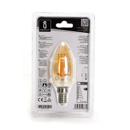 ampoule LED C35 E14/4W/230V 2200K - Aigostar