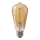 Ampoule LED CLASIC AMBER ST64 E27/10W/230V 2200K – Brilagi