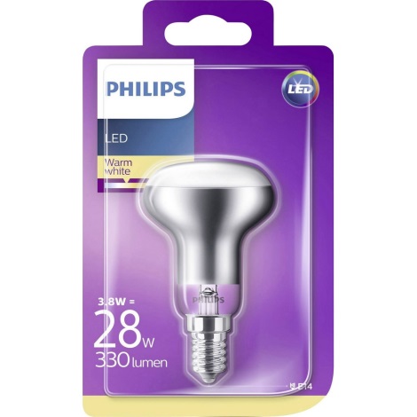 Ampoule LED de projecteur Philips E14/3,8W/230V 2700K