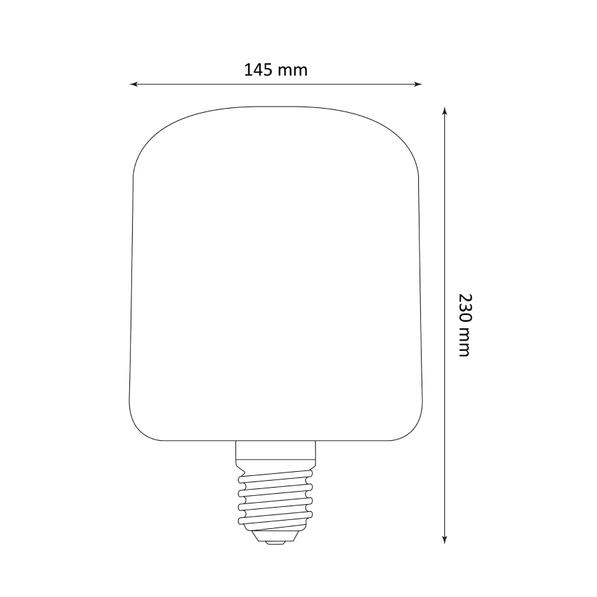 Ampoule LED DECO VINTAGE E27/4W/230V 1800K