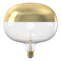 Ampoule LED dimmable à filament avec coiffe dorée E27/6W/230V 1800K IRC 90