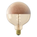 Ampoule LED dimmable à filament G125, culot E27 – 4W, 230V, 1800K, finition cuivrée, IRC 90