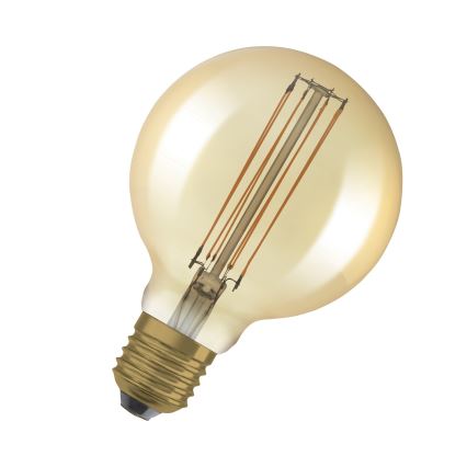 Ampoule LED dimmable à filament vintage E27, 5,8 W, 230 V, 2200 K - Osram