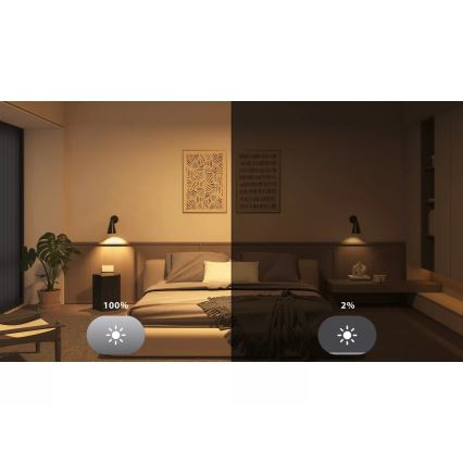 Ampoule LED dimmable Philips Hue WHITE AMBIANCE E27/8,1W/230V 1000-20000K