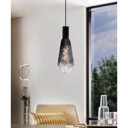 Ampoule LED dimmable VINTAGE E27/4W/230V 1800K fumée - Eglo 110238