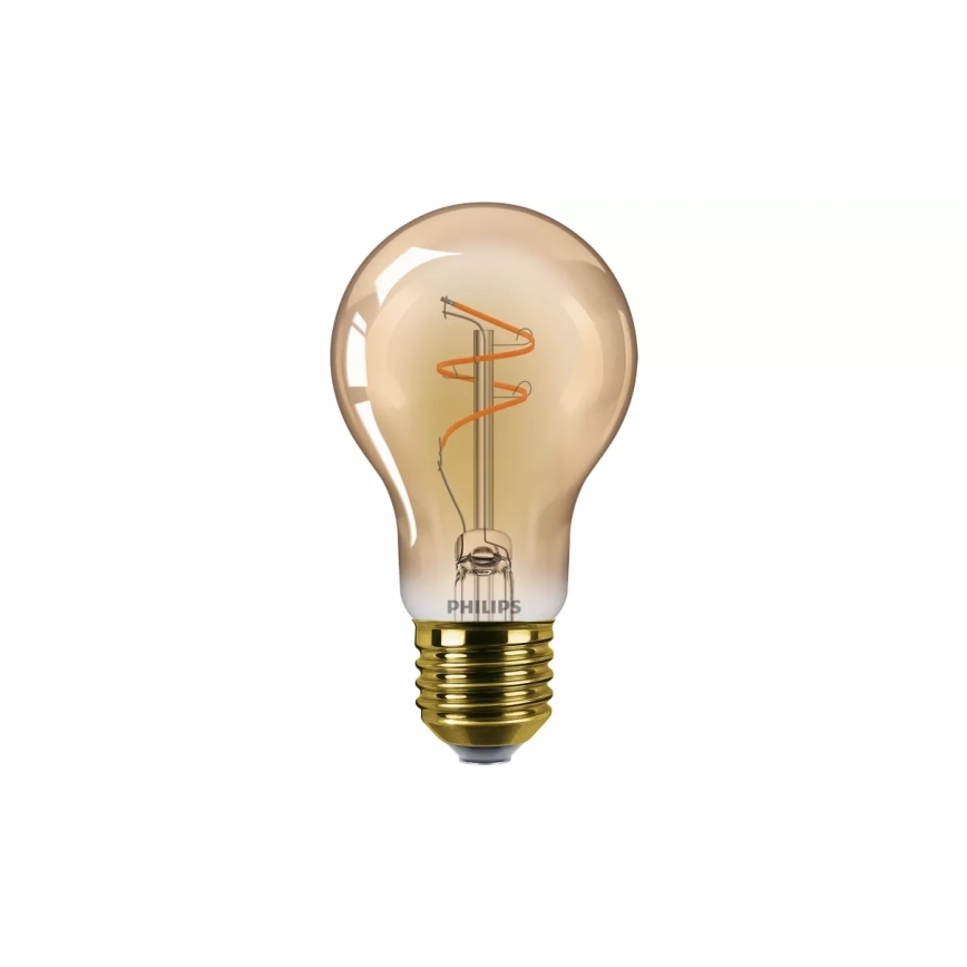 Ampoule LED dimmable VINTAGE Philips A60 E27/3,1W/230V 1800K