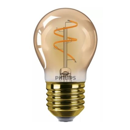 Ampoule LED dimmable VINTAGE Philips P45 E27/3,1W/230V 2200K IRC 90