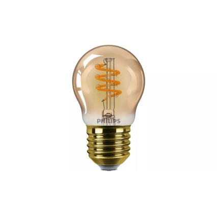 Ampoule LED dimmable VINTAGE Philips P45 E27/3W/230V 2200K