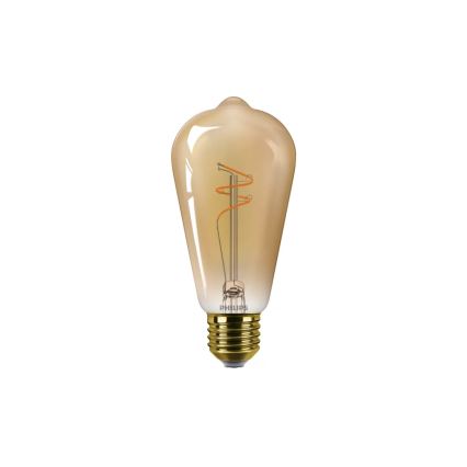 Ampoule LED dimmable VINTAGE Philips ST64 E27/3,1W/230V 1800K