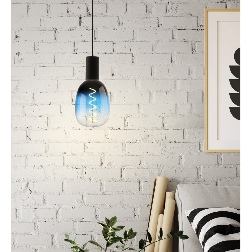 Ampoule LED dimmable VINTAGE T120 E27/4W/230V 2000K bleue - Eglo 110224
