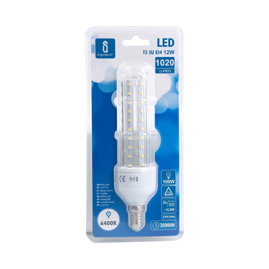 Ampoule LED E14/12W/230V 6400K - Aigostar