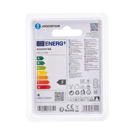 LED Ampoule E14/3,5W/230V 3000K - Aigostar