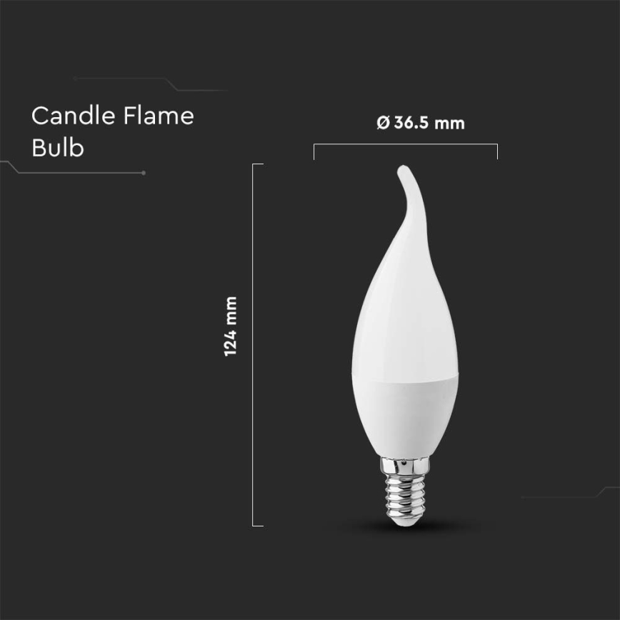 Ampoule LED E14/3,7W/230V 3000K