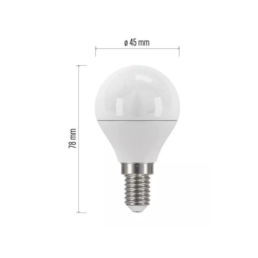 ampoule LED E14/4,2W/230V 2700K CRI 94 Ra