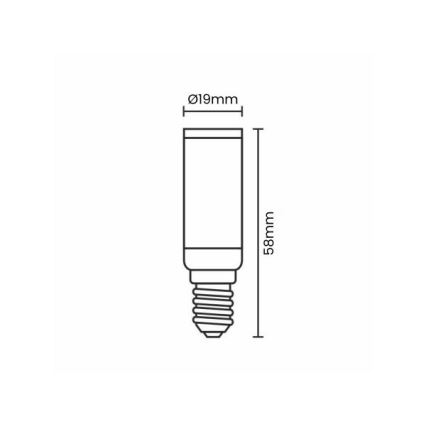 Ampoule LED E14/4,5W/230V 2800K