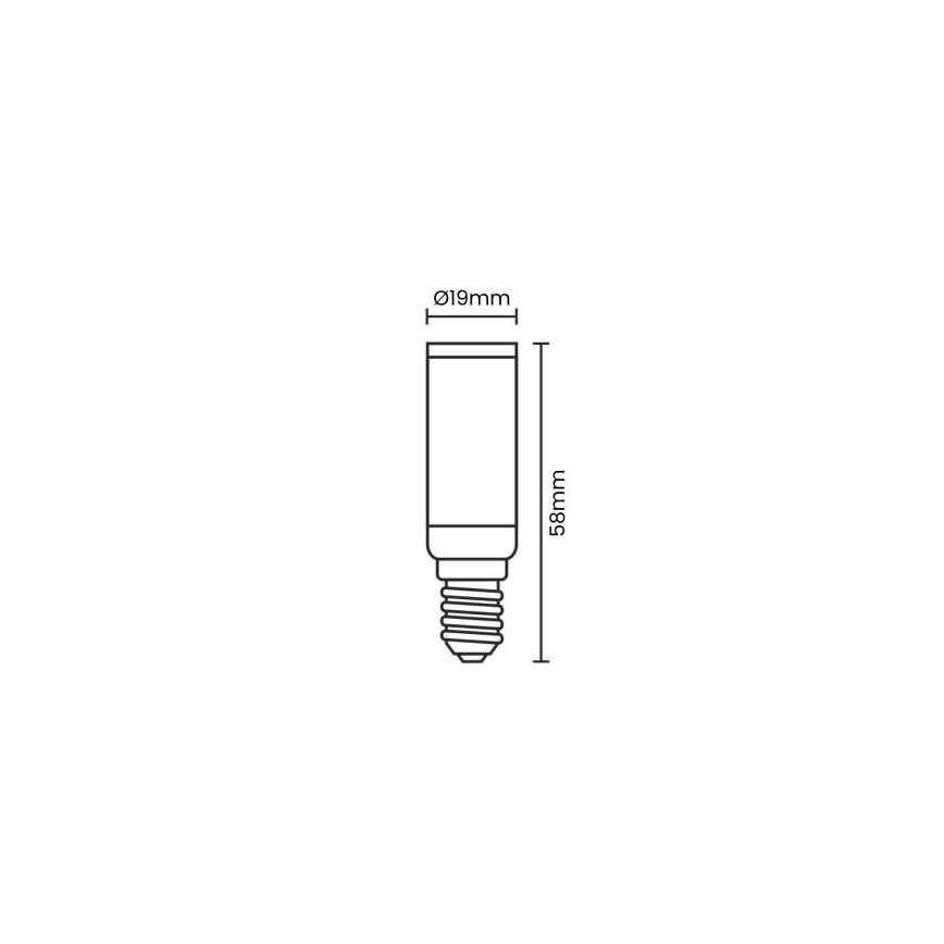 Ampoule LED E14/4,5W/230V 2800K