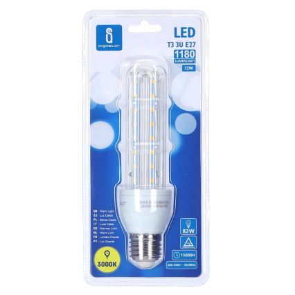 Ampoule LED E27/12W/230V 3000K - Aigostar