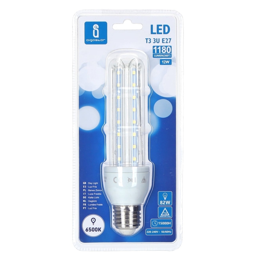 Ampoule LED E27/12W/230V 6500K - Aigostar