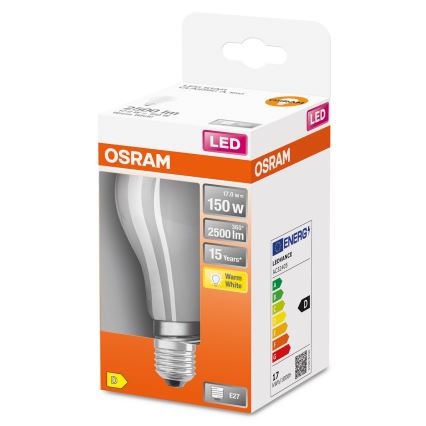 Ampoule LED E27/17W/230V 2700K - Osram