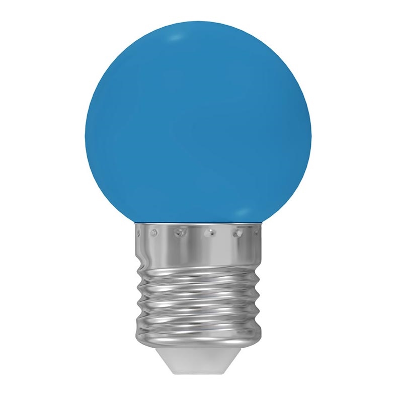 Ampoule LED E27/1W/230V bleu 5500-6500K