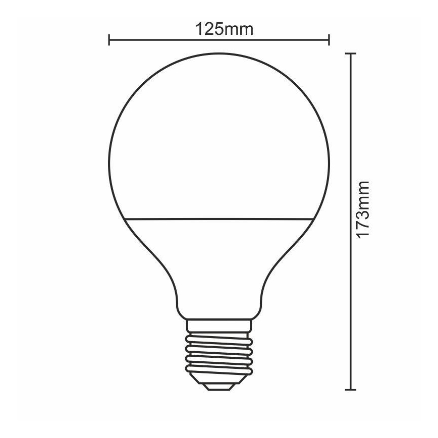 Ampoule LED E27/20W/165-265V 3000K