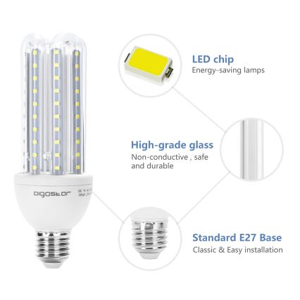 Ampoule LED E27/23W/230V 6500K - Aigostar