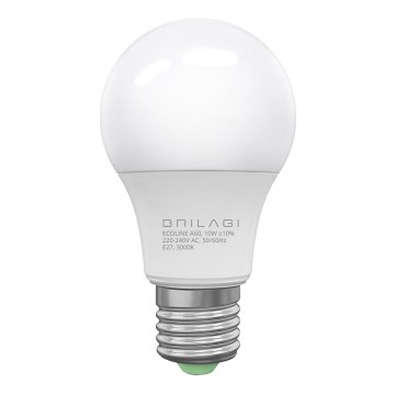 Ampoule LED ECOLINE A60 E27/10W/230V 3000K IRC 92 - Brilagi