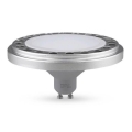 Ampoule LED ECOLINE AR111 GU10/15W/230V 3000K 120° argent - Brilagi