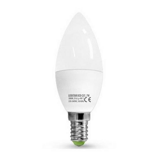 Ampoule LED ECOLINE C37 E14/7W/230V 4000K -  Brilagi