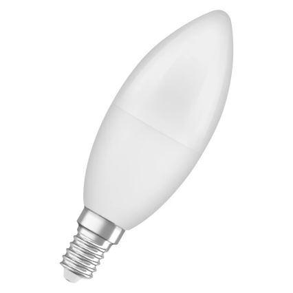Ampoule LED en plastique recyclé B39, culot E14, 7,5 W, 230 V, 2700 K - Osram