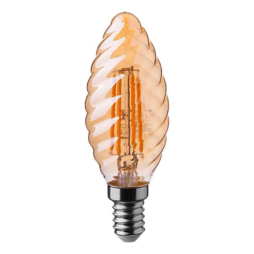 Ampoule LED FILAMENT AMBER E14/4W/230V 2200K