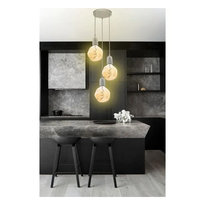 Ampoule LED FILAMENT BUMPED VINTAGE G125 E27/4W/230V 2000K