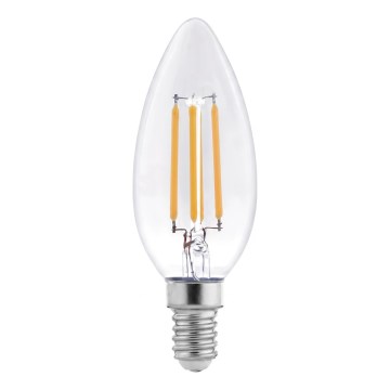 Ampoule LED filament C37, culot E14, 6 W, 230 V, 3000 K