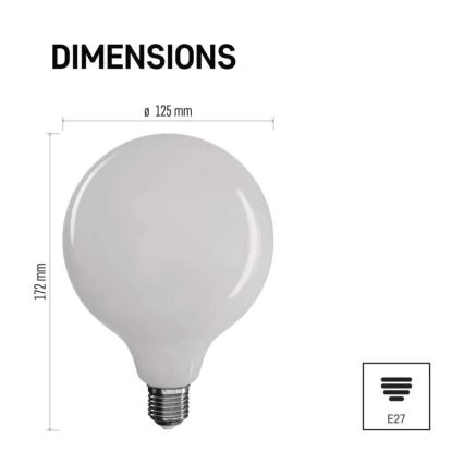 Ampoule LED FILAMENT E27/18W/230V 2700K