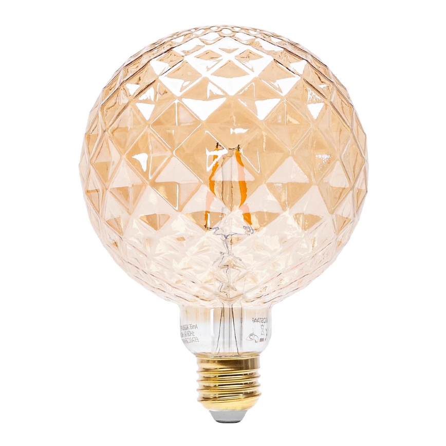 Ampoule LED FILAMENT E27/4W/230V 1800K ananas - Aigostar