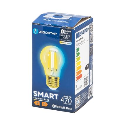 Ampoule LED FILAMENT G45 E27/4,5W/230V 2700-6500K - Aigostar