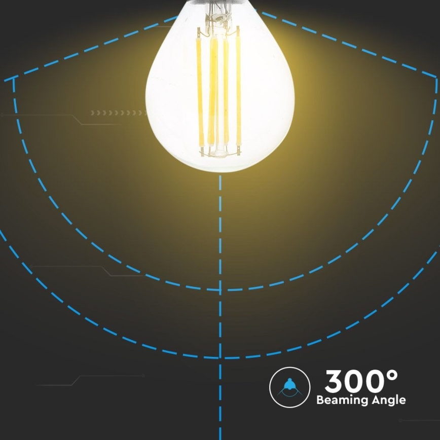 Ampoule LED FILAMENT P45 E14/4W/230V 4000K