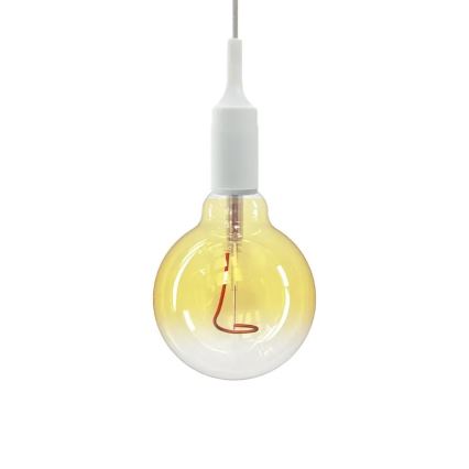 Ampoule LED FILAMENT SHAPE G95 E27/4W/230V 1800K jaune