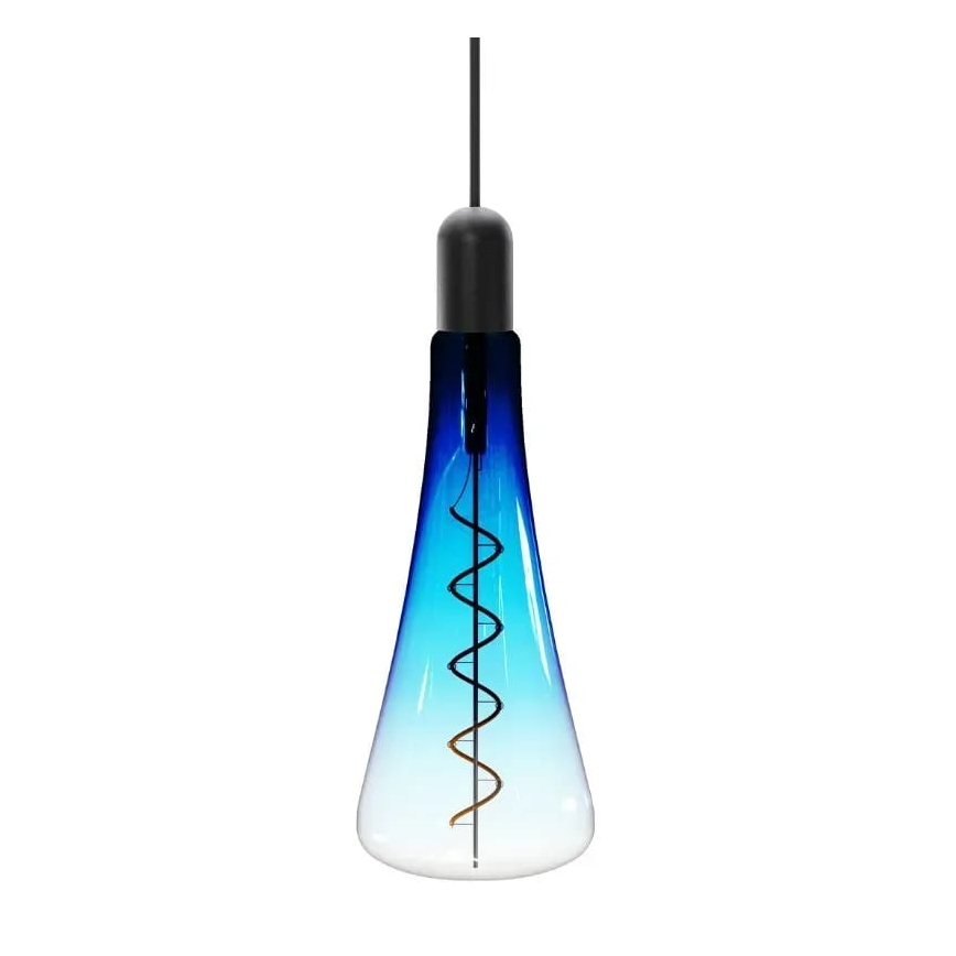Ampoule LED FILAMENT SHAPE T110 E27/5W/230V 1800K bleu