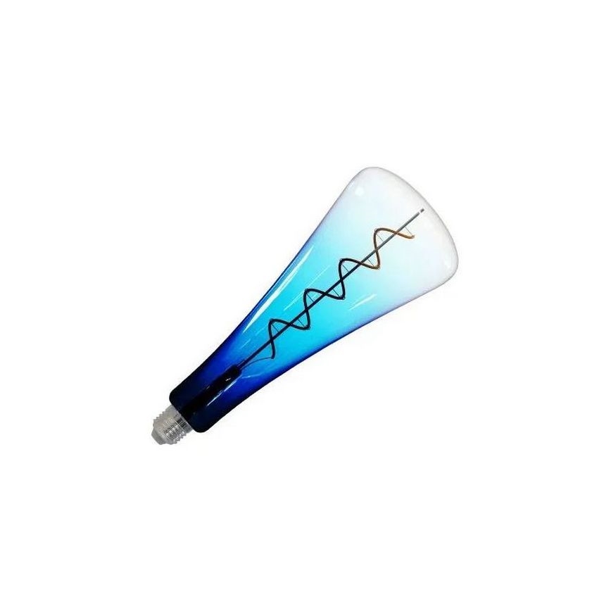 Ampoule LED FILAMENT SHAPE T110 E27/5W/230V 1800K bleu