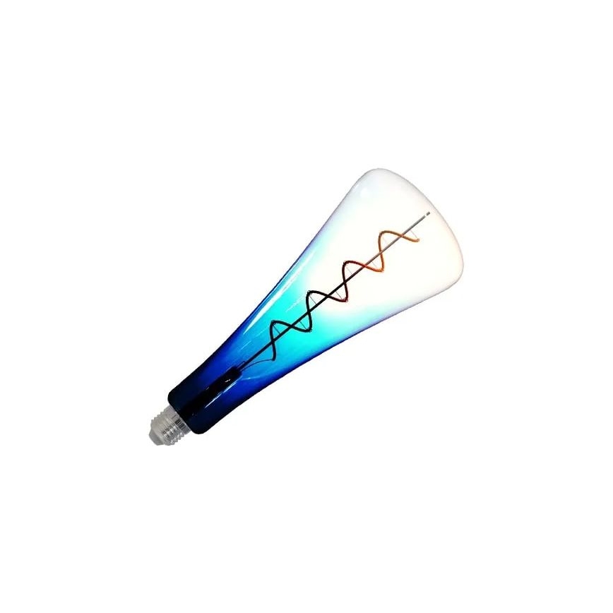 Ampoule LED FILAMENT SHAPE T110 E27/5W/230V 1800K bleu