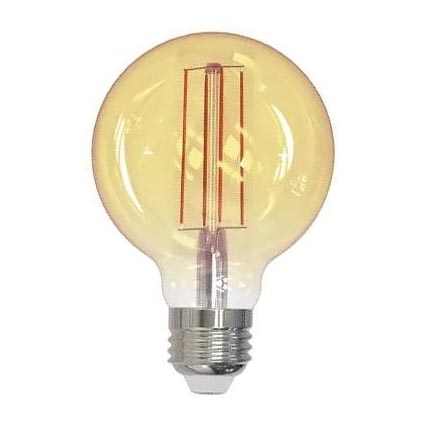 Ampoule LED FILAMENT SLIM VINTAGE G80 E27/4,5W/230V 1800K