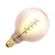 Ampoule LED FILAMENT SPIRAL G125 E27/4W/230V 2000K gris/rose
