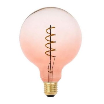 Ampoule LED FILAMENT SPIRAL G125 E27/4W/230V 2000K rose