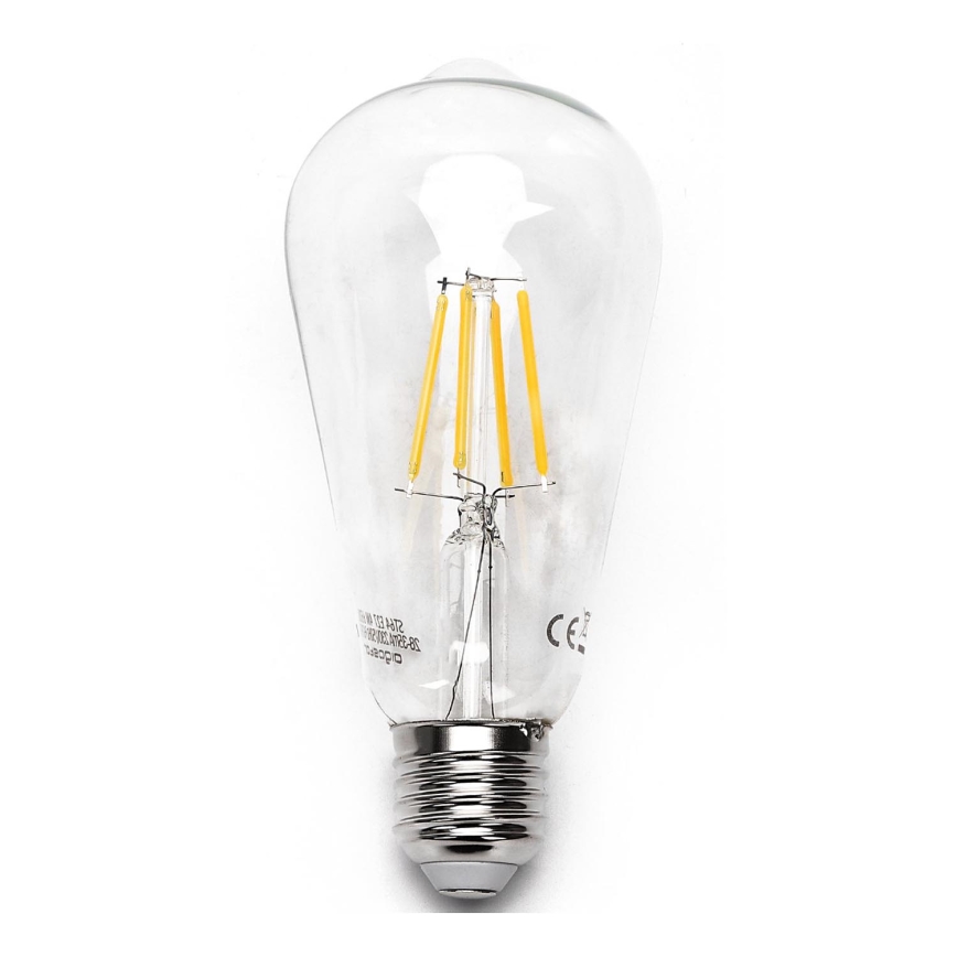 Ampoule LED FILAMENT ST64 E27/4W/230V 2700K - Aigostar