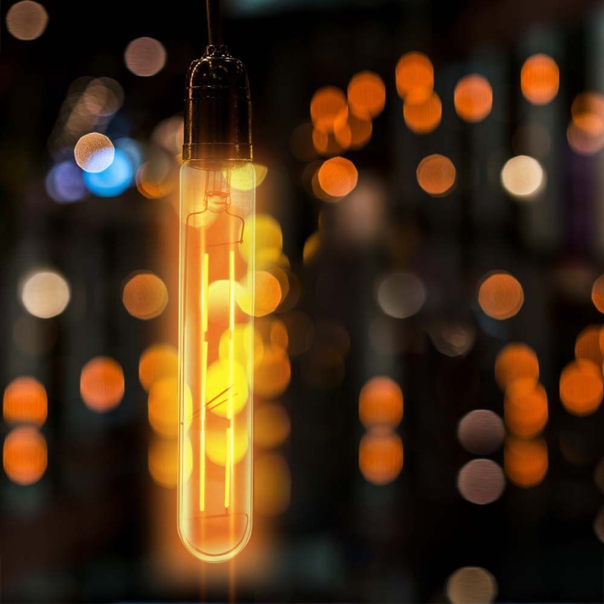 Ampoule LED FILAMENT T30 E27/6W/230V 2200K